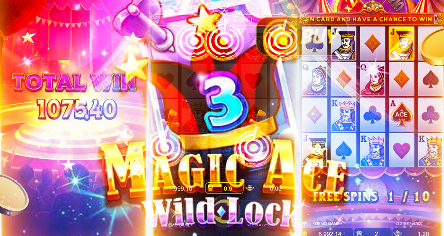 Magic Ace WILD LOCK Slot: Gold Cards, Held Jokers & Bonus Rounds Featured via S99 for Malaysia Audiences